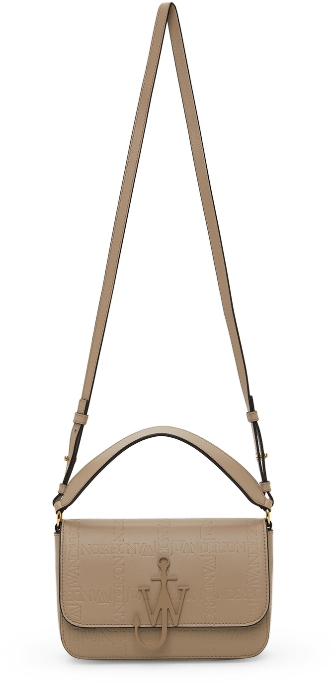 JW Anderson Taupe Midi Anchor Shoulder Bag JW Anderson