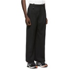ADER error Black Two-Way Trousers