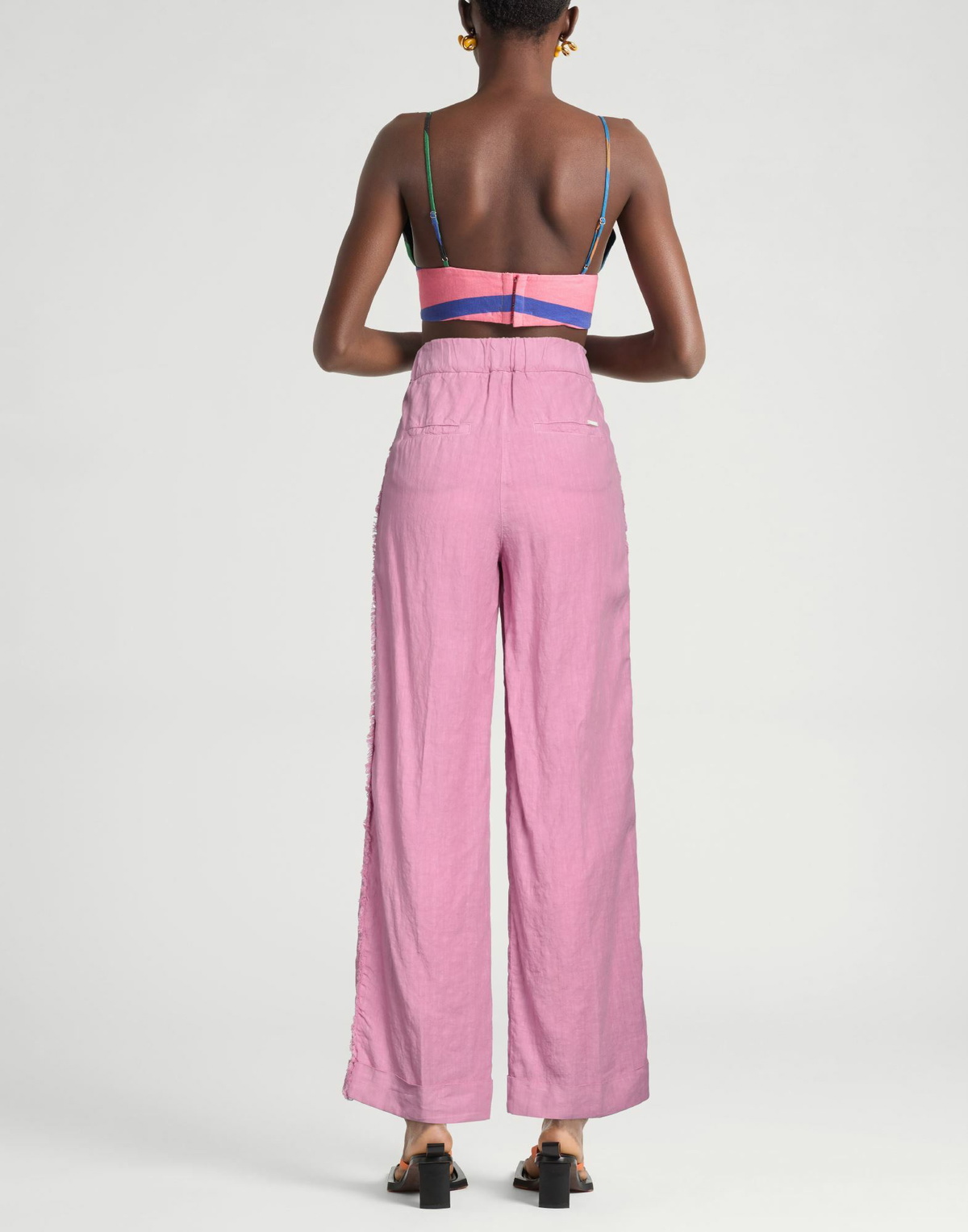 Peserico Womens Pants Mauve