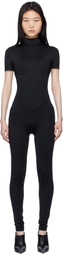 Poster Girl Black Airline Love Padded Jumpsuit