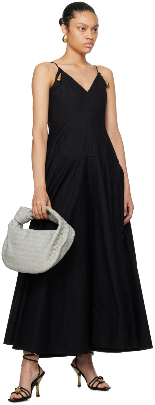 Bottega Veneta Gray Teen Jodie Shoulder Bag