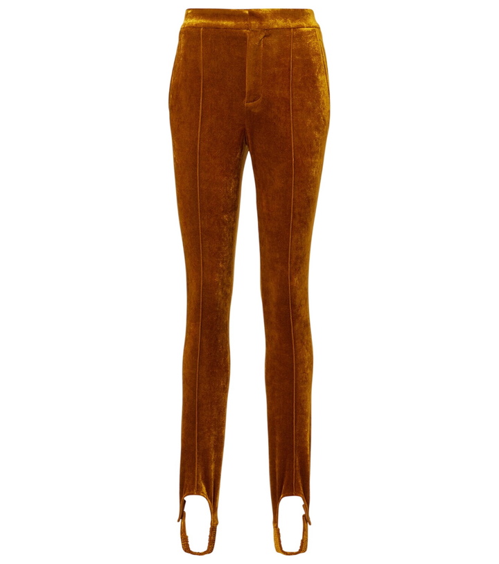 Photo: Chloé Velvet stirrup pants