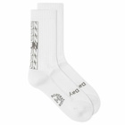 Rostersox Home Run Socks in White
