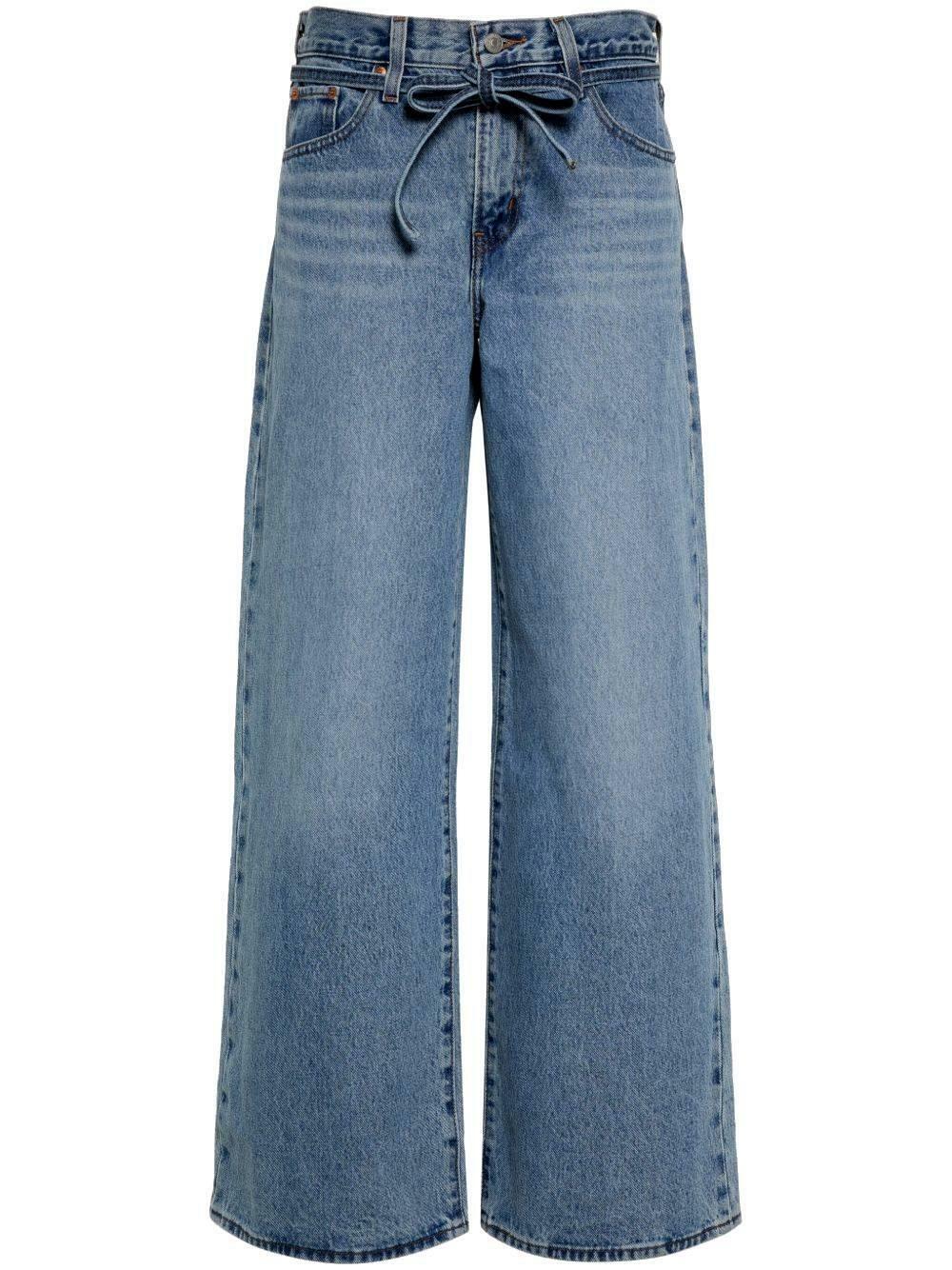 Levi's Wide Leg Tie Waist Jeans