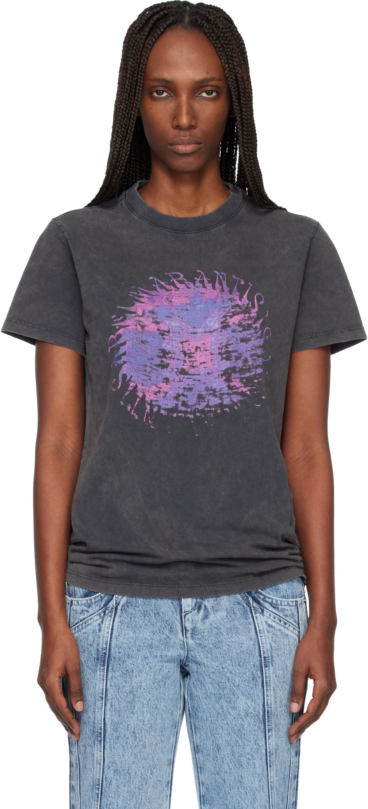 Isabel Marant Etoile Black Zoeline T-shirt