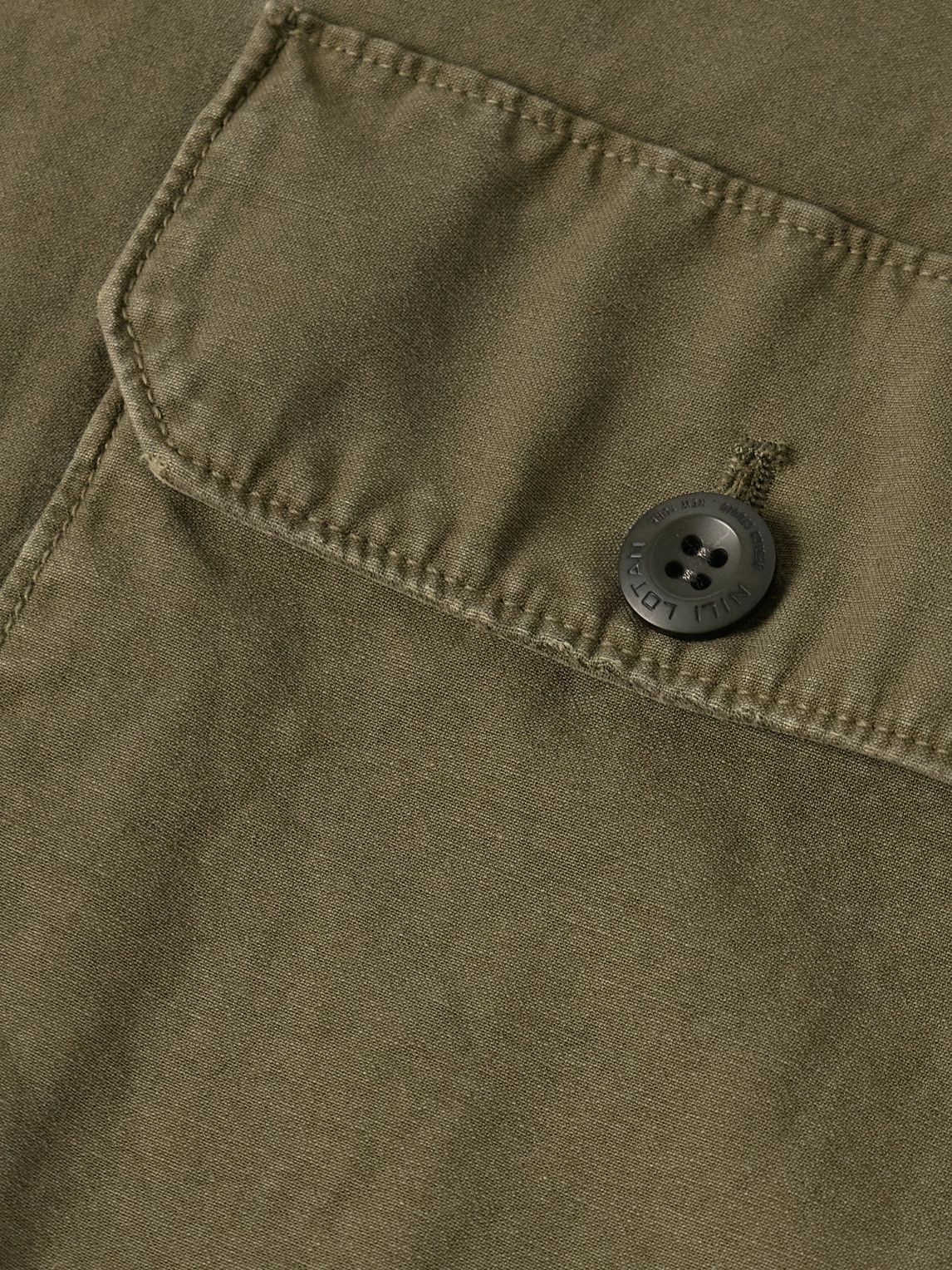 Nili Lotan - Renard Twill Overshirt - Green