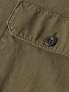 Nili Lotan - Renard Twill Overshirt - Green