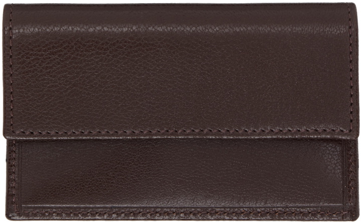 Photo: The Row Brown Two Card Holder