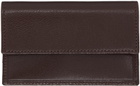 The Row Brown Two Card Holder