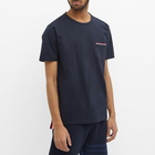 Thom Browne Men's Medium Weight Jersey Pocket T-Shirt in Navy