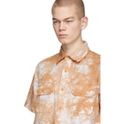 Clot Brown Dickies Edition Tie-Dye Short Sleeve Shirt