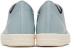 Rick Owens Kids Blue Porterville Low Sneaks Sneakers