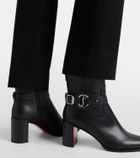 Christian Louboutin Dianouchette 70 leather ankle boots