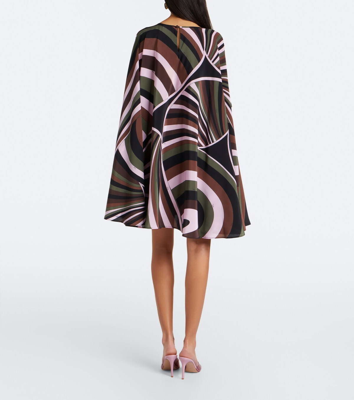 Pucci Iride crêpe de chine silk kaftan