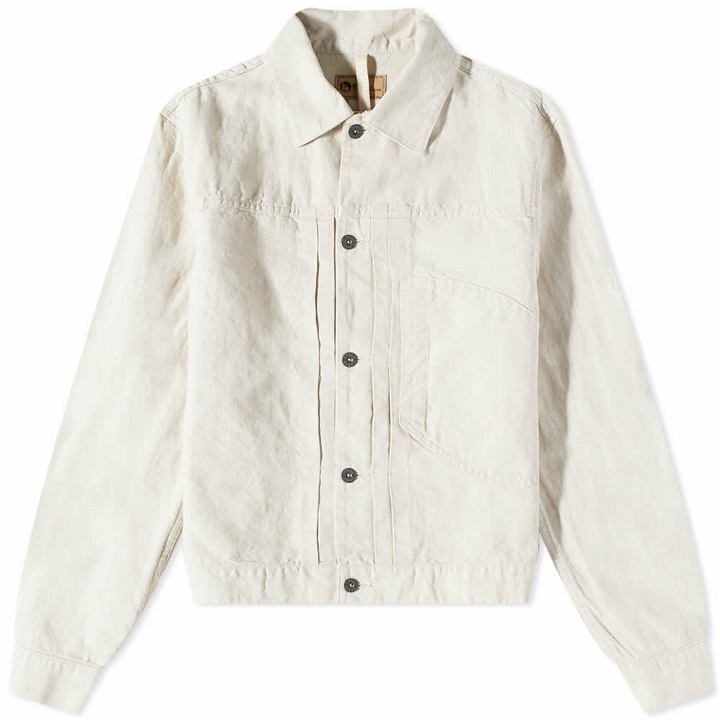 Photo: Nigel Cabourn Men's Japanese Type 1 Jacket in Off White