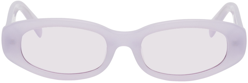 BONNIE CLYDE サングラス パープル Plum Plum サングラス Bonnie Clyde Plum Plum Sunglasses - Brown/Pink | Garmentory