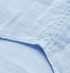 Theory - Irving Linen Shirt - Light blue