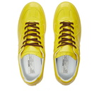 Maison Margiela Men's Replica Rubberised Leather Sneakers in Spectra Yellow