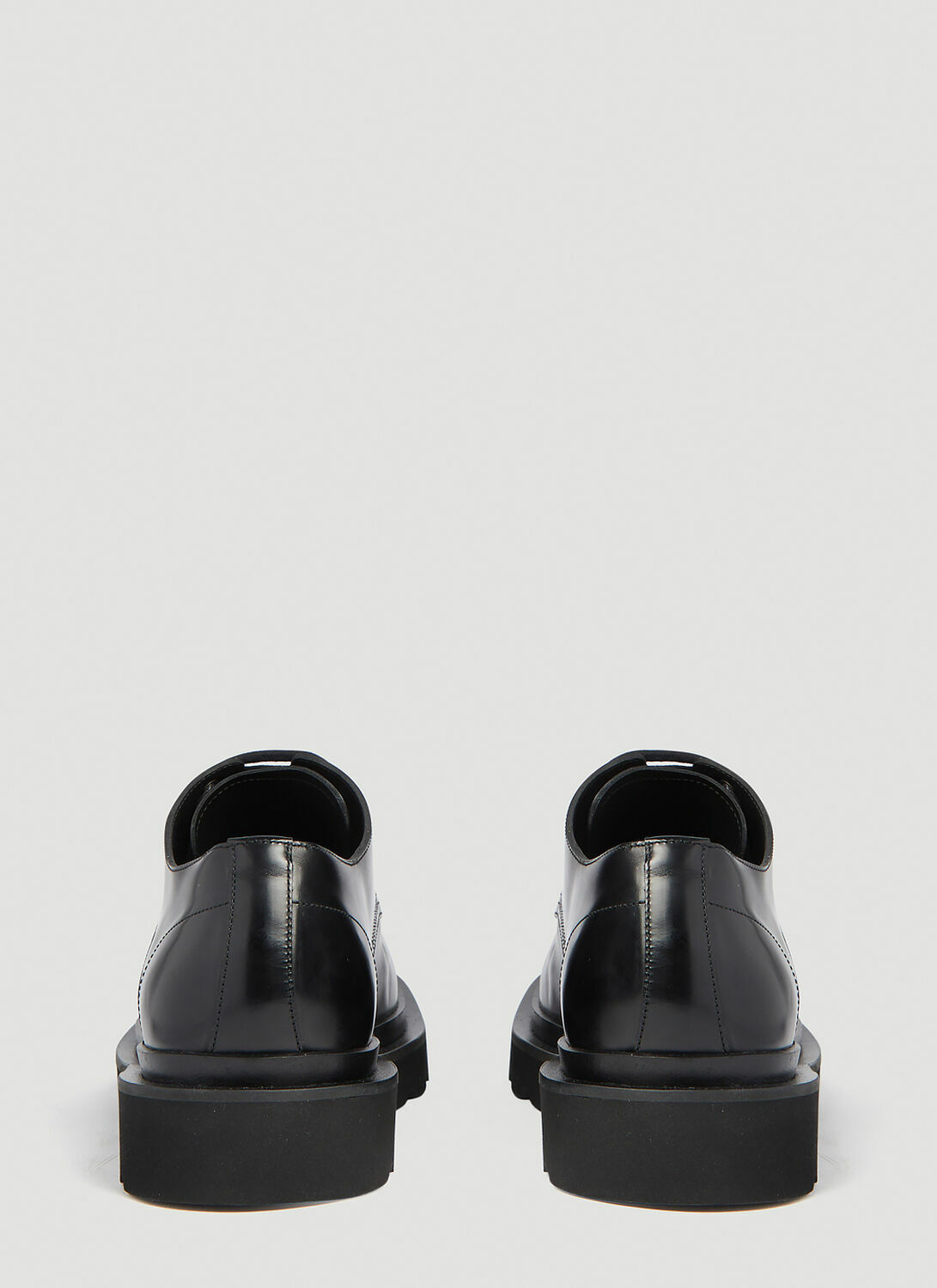 Dolce & Gabbana Brushed Leather Derby Shoes