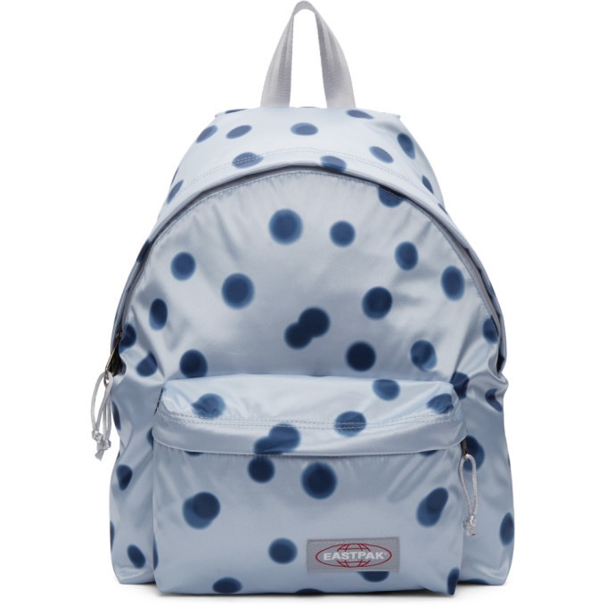Photo: Eastpak Blue Polka Dot Padded Pakr Backpack