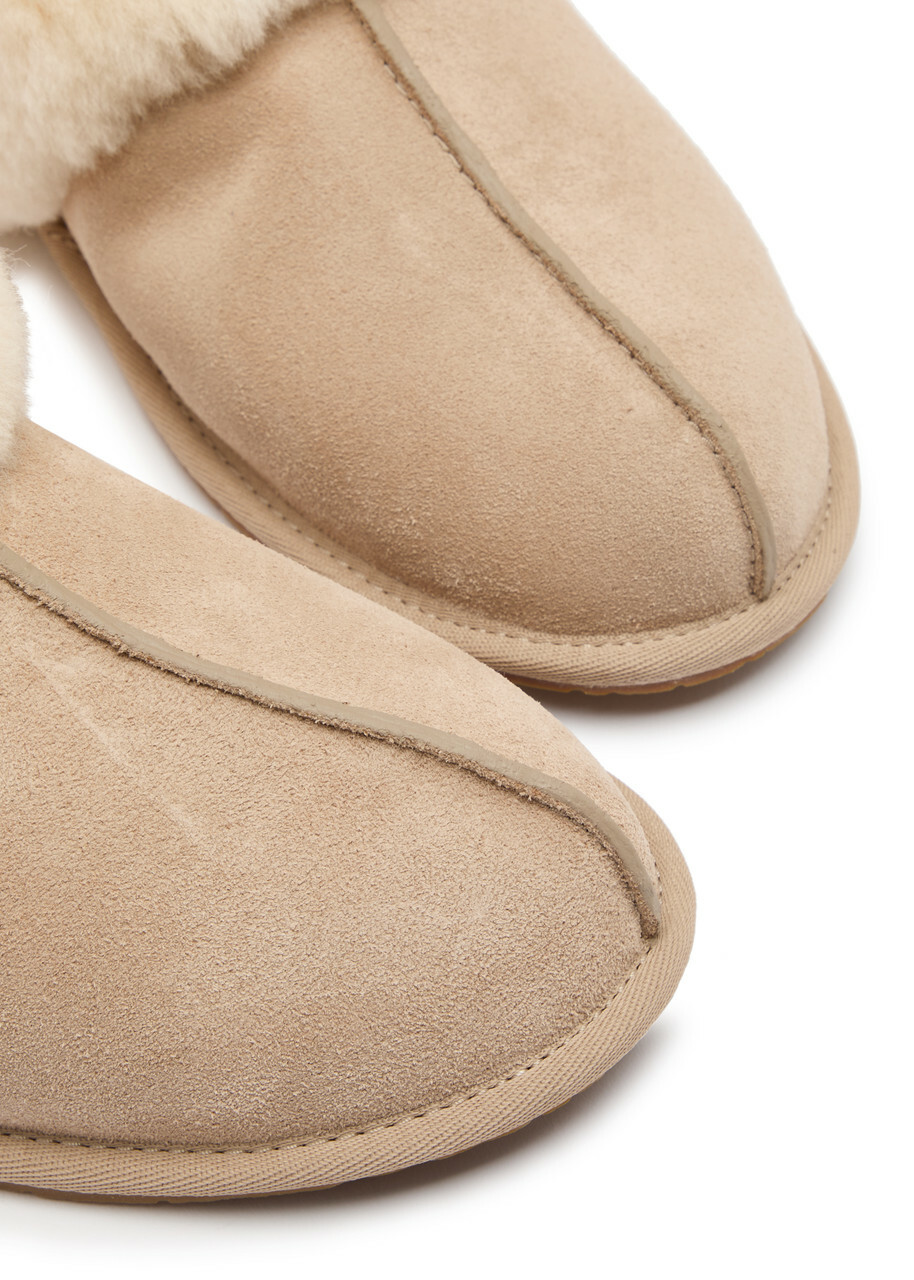 Ugg Scuffette II Suede Slippers Beige