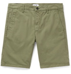 NN07 - Crown Stretch-Cotton Shorts - Green