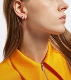 Repossi Antifer 18kt white gold earring with diamonds