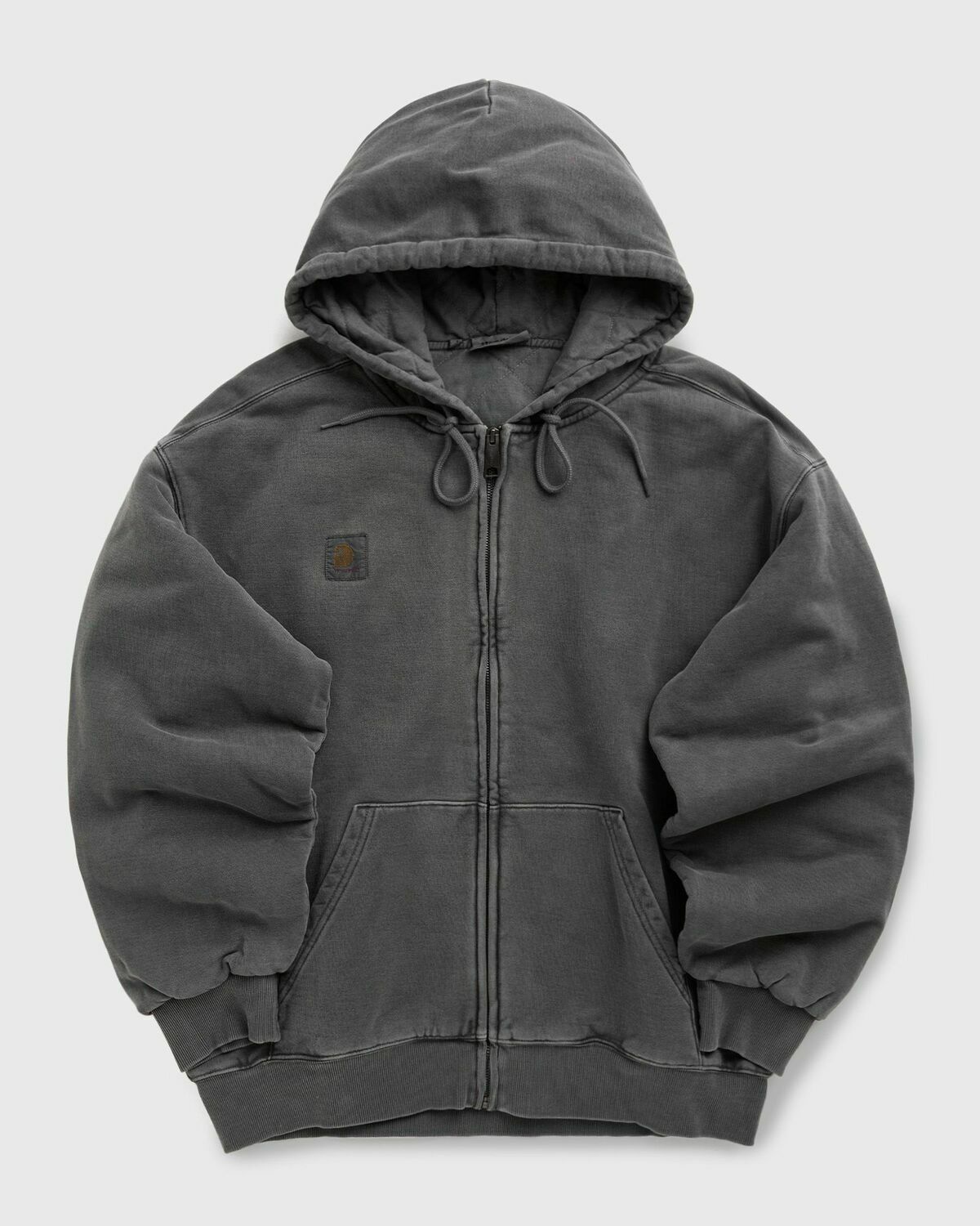トップス HOODED VISTA JACKET - Graphite Carhartt WIP Hooded Vista Jacket Black Mens Hoodies/Zipper