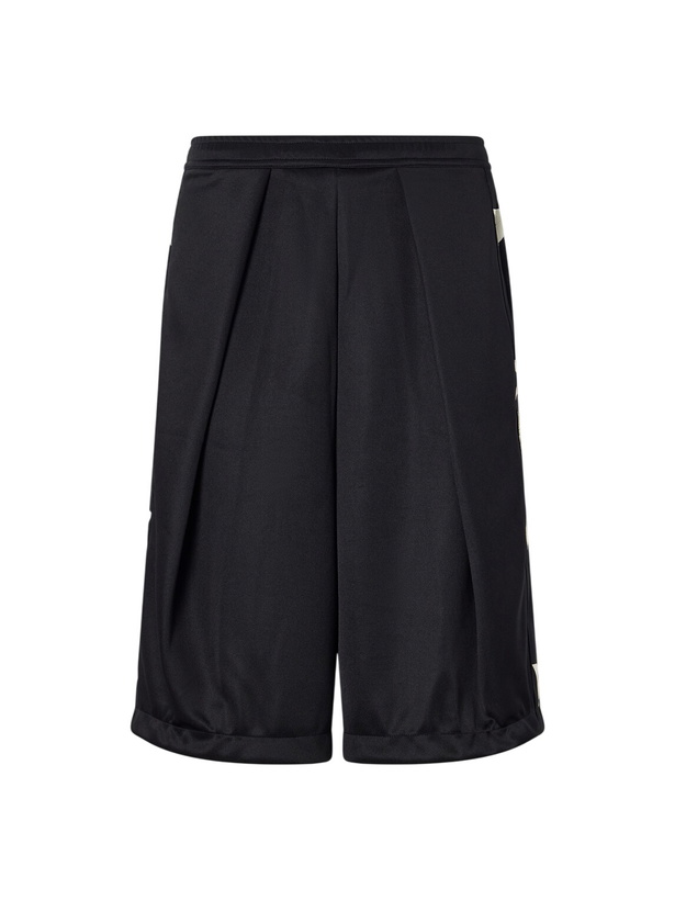 Photo: KAPITAL - Kome-Kome Straight-Leg Satin-Jersey Shorts - Black