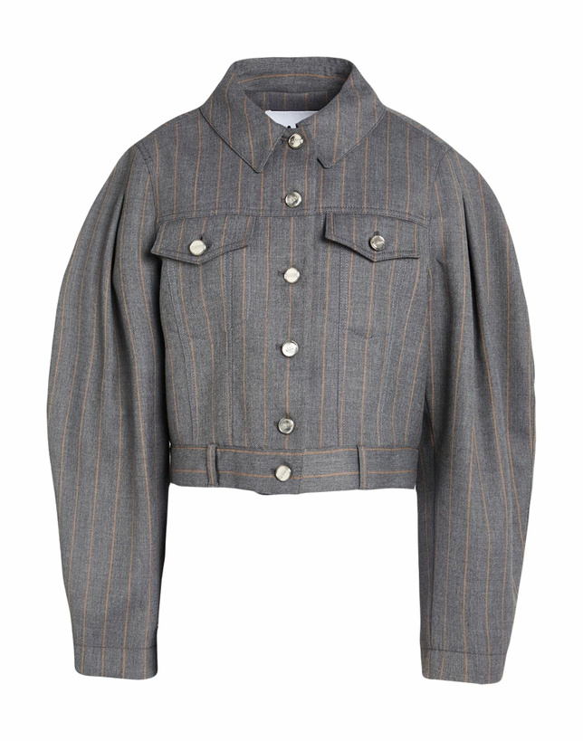 Photo: Ganni Womens Jacket in Grey