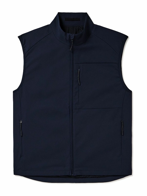 Photo: Norse Projects - Birkholm Solotex® Twill Gilet - Blue