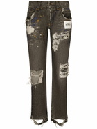 DOLCE & GABBANA - Ripped Denim Jeans