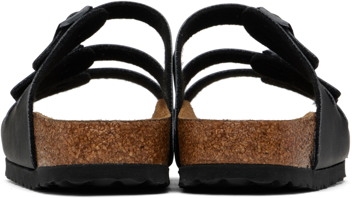 Birkenstock Black Polyester Flat Sandals