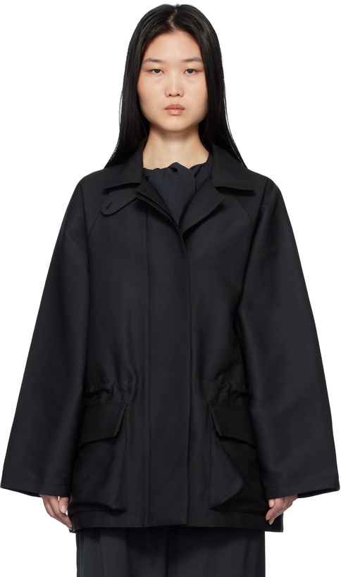 Photo: LE17SEPTEMBRE Black Cotton Traveller Jacket