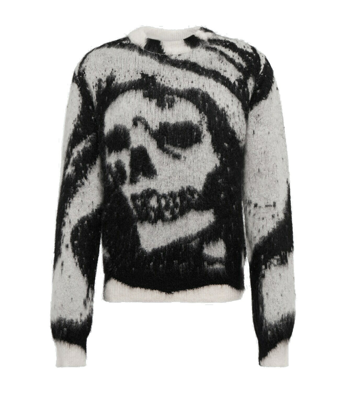 Amiri x Wes Lang Reaper mohair-blend sweater Amiri Amiri x Wes Lang Reaper mohair-blend sweater Amiri