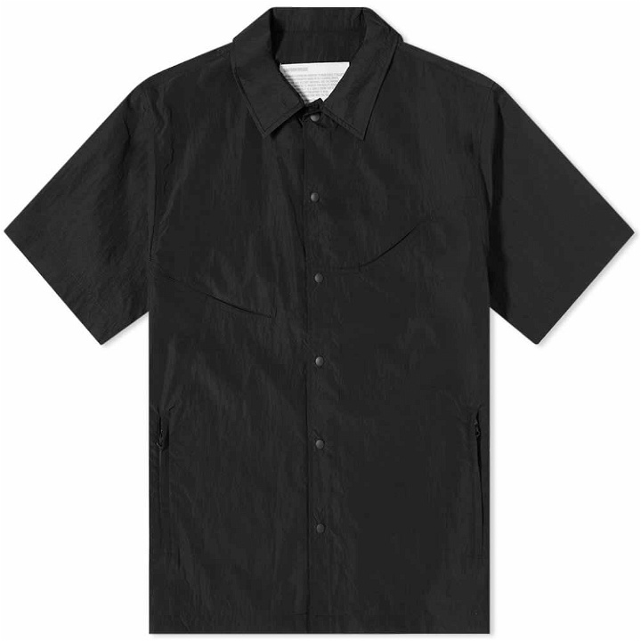 Photo: Uniform Bridge Short Sleeve Nylon Zip Shirt