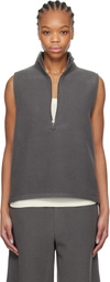Rier Gray Fleece City Vest