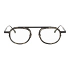 Thierry Lasry Black and Grey Absurdity Glasses
