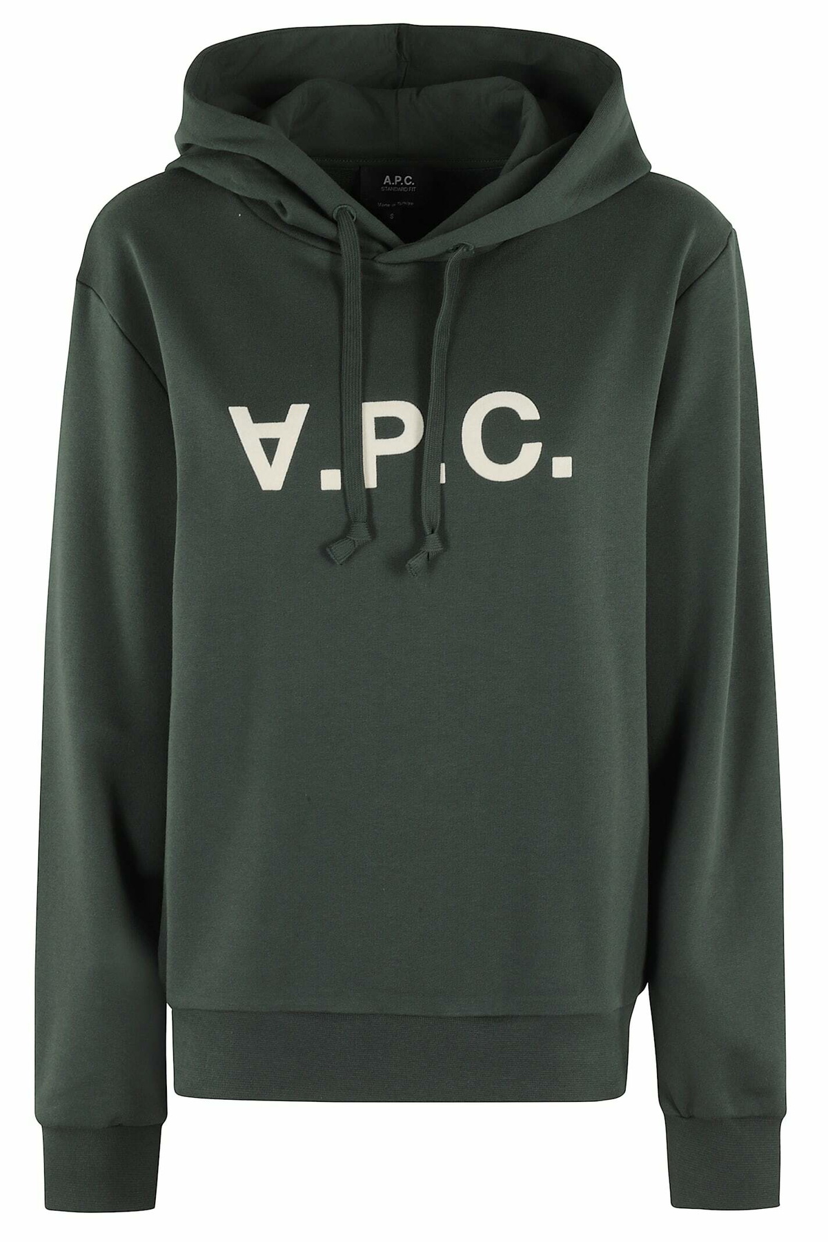 A.P.C. Grey US Logo Hoodie A.P.C.