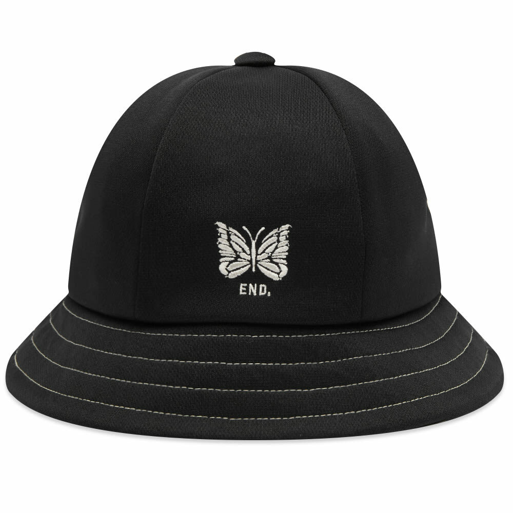帽子 Needles END BLACKJACK Bermuda Hat END. x Needles 'Blackjack' Bermuda Hat in Black/Pearl Needles