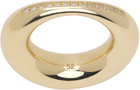 Lauren Rubinski Gold White Diamond Ring