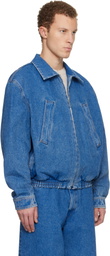 Marni Blue Faded Denim Jacket