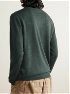 A.P.C. - Jerry Virgin Wool Polo Shirt - Green