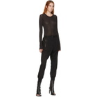 Haider Ackermann Black Perth Lounge Pants