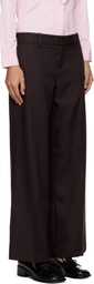 Sandy Liang Brown Grandpa Trousers