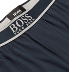 Hugo Boss - Stretch Modal-Blend Pyjama Shorts - Blue