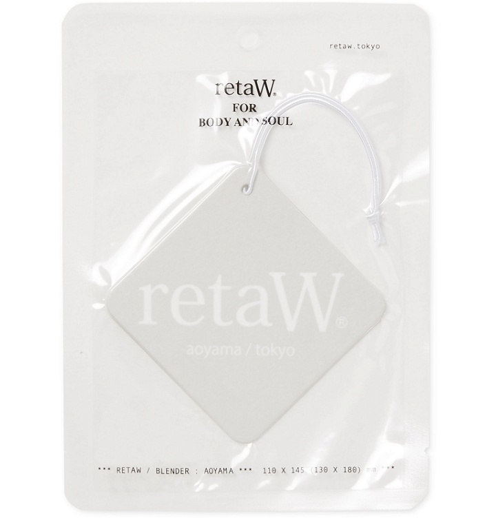 Photo: retaW - Fragranced Car Tag - Barney - Gray
