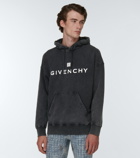 Givenchy - Logo cotton jersey hoodie