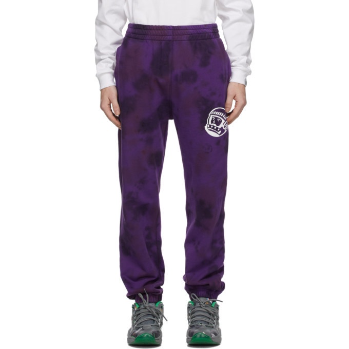 Photo: Billionaire Boys Club Purple Tie-Dye Sweatpants
