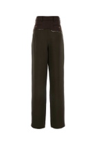 Magliano Brown Viscose Blend Wide-leg Pant